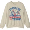 5.1 Thou Shall Not Steal Baseball Funny Crewneck Sweatshirt