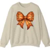 5.1 Basketball Big Bow Crewneck Sweatshirt