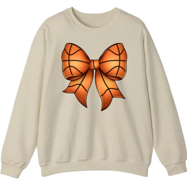 5.1 Basketball Big Bow Crewneck Sweatshirt