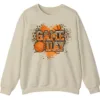 5.1 Basketball Game Day Graphic Crewneck Sweatshirt