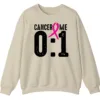 5.1 Cancer 0 Me 1 Pink Ribbon Survivor Crewneck Sweatshirt