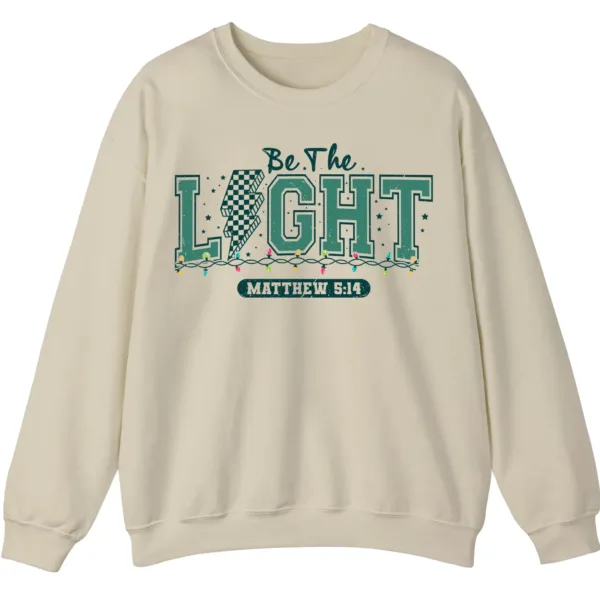5.1 Be The Light Matthew 5:14 Christian Faith Sweatshirt