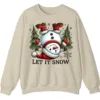 5.1 Upside Down Snowman Sweatshirt