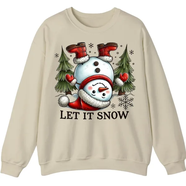 5.1 Upside Down Snowman Sweatshirt