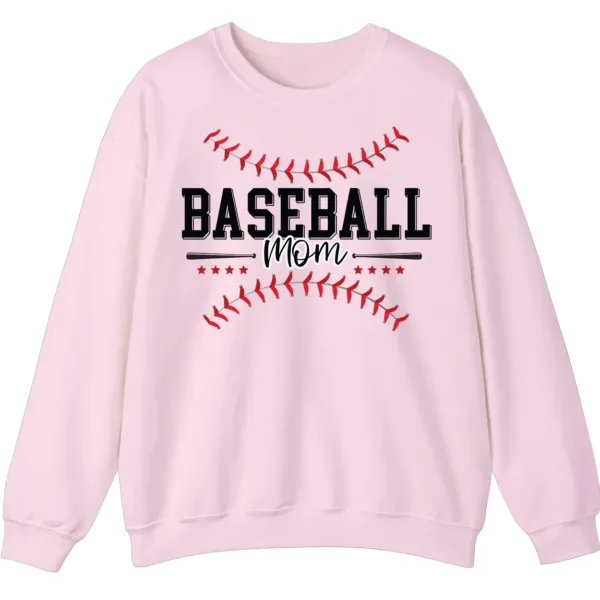 Baseball Mom Sweatshirt - Game Day Crewneck for Sports Mothers