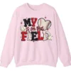 5.2 My Heart Is On That Field Baseball Crewneck Sweatshirt