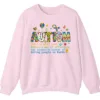 5.2 Funny Autism Definition Sweatshirt, "Offsetting Boring People" Sarcastic Crewneck Gift