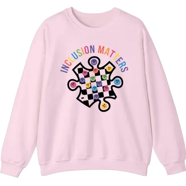 5.2 Inclusion Matters Sweatshirt – Equality Crewneck, Diversity Awareness Shirt, Inclusive Message Pullover