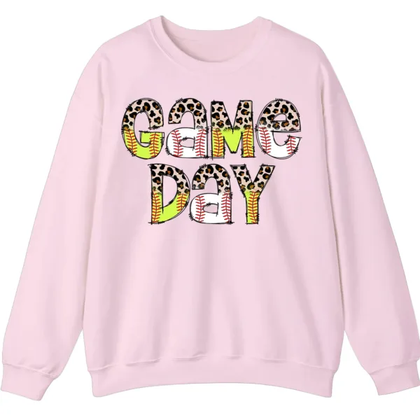 5.2 Baseball Game Day Graphic Crewneck Sweatshirt