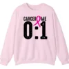 5.2 Cancer 0 Me 1 Pink Ribbon Survivor Crewneck Sweatshirt
