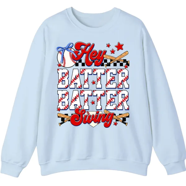 5.3 Baseball Mama Checkered Sweatshirt, Retro Softball Bow Crewneck, Game Day Mom Pullover