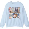 5.3 Game Day Baseball Patriotic USA Crewneck Sweatshirt