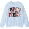 5.3 My Heart Is On That Field Baseball Crewneck Sweatshirt