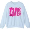 5.3 Pink Out Football Breast Cancer Fighter Support Crewneck