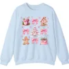 5.3 Pink Christmas Cottage Holiday Sweatshirt