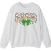 5.4 Proud Autism Mama Handprint Sweatshirt, Colorful Handprint Letters Crewneck