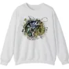 5.4 Largemouth Bass Fishing Sweatshirt - Camo Splash Art Crewneck