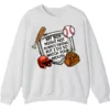 5.4 Watch Your Mouth Baseball Mom Sweatshirt, Funny Game Day Crewneck, My Boy Might Not Always Swing Pullover, Baseball Parent Gift