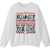5.4 Funny Baseball Mom Suspect Yells at Ump Sweatshirt, Game Day Softball Parent Crewneck, Bad Sportsmanship Pullover Gift