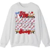 5.4 Baseball Mama Checkered Sweatshirt, Retro Softball Bow Crewneck, Game Day Mom Pullover