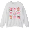 5.4 Pink Christmas Cottage Holiday Sweatshirt