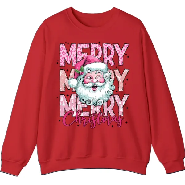 5.5 Merry Christmas Santa Sweatshirt