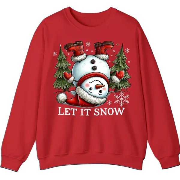 5.5 Upside Down Snowman Sweatshirt