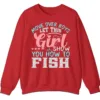5.5 Feminist Fishing Hoodie - Girl Power Angler Apparel Gift
