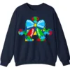 5.6 Change The World For You Autism Awareness Ribbon Sweatshirt, Sentimental Parent Gift