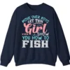 5.6 Feminist Fishing Hoodie - Girl Power Angler Apparel Gift