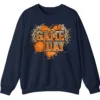 5.6 Basketball Game Day Graphic Crewneck Sweatshirt