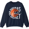 5.6 Personalized Basketball Team Name Crewneck Sweatshirt
