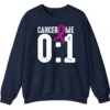 5.6 Cancer 0 Me 1 Pink Ribbon Survivor Crewneck Sweatshirt