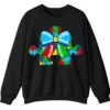 5.7 Change The World For You Autism Awareness Ribbon Sweatshirt, Sentimental Parent Gift