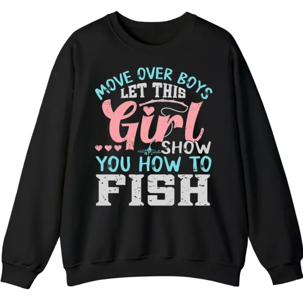 5.7 Feminist Fishing Hoodie - Girl Power Angler Apparel Gift