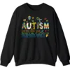 5.7 Funny Autism Definition Sweatshirt, "Offsetting Boring People" Sarcastic Crewneck Gift
