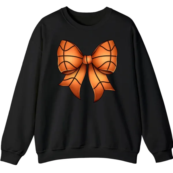 5.7 Basketball Big Bow Crewneck Sweatshirt