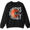 5.7 Personalized Basketball Team Name Crewneck Sweatshirt