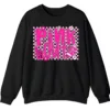 5.7 Pink Out Football Breast Cancer Fighter Support Crewneck