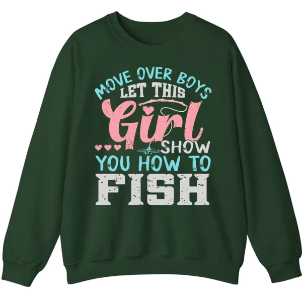 5.8 Feminist Fishing Hoodie - Girl Power Angler Apparel Gift