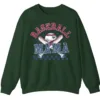 5.8 Distressed Baseball Mama Sweatshirt, Retro Game Day Crewneck, Checkered Softball Mom Pullover