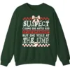 5.8 Funny Baseball Mom Suspect Yells at Ump Sweatshirt, Game Day Softball Parent Crewneck, Bad Sportsmanship Pullover Gift