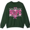5.8 HOPE Breast Cancer Awareness Pink Ribbon Crewneck Sweatshirt
