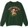 5.8 Can't Catch Me Gingerbread Man Skateboard Funny Christmas Sweatshirt