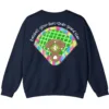 6.6 Baseball Field Sweatshirt, Retro Game Day Diamond Pullover, Groovy Sports Mom Gift