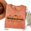 Spooky Season Ghost Pumpkin Halloween T-Shirt