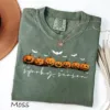 Spooky Season Ghost Pumpkin Halloween T-Shirt