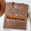 Spooky Season Ghost Pumpkin Halloween T-Shirt