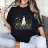 Ghost in Wildflowers Shirt: Spooky Fall Floral T-Shirt Ghost in Wildflowers Shirt: Spooky Fall Floral T-Shirt
