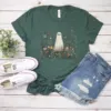Ghost in Wildflowers Shirt: Spooky Fall Floral T-Shirt Ghost in Wildflowers Shirt: Spooky Fall Floral T-Shirt
